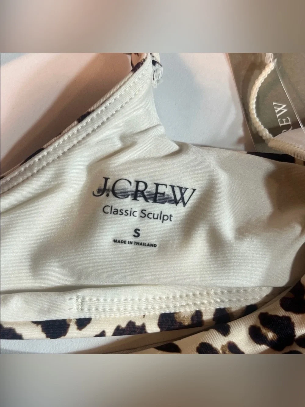 J.Crew Lana bikini top in Classic Sculpt™
